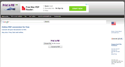 Desktop Screenshot of printinpdf.com